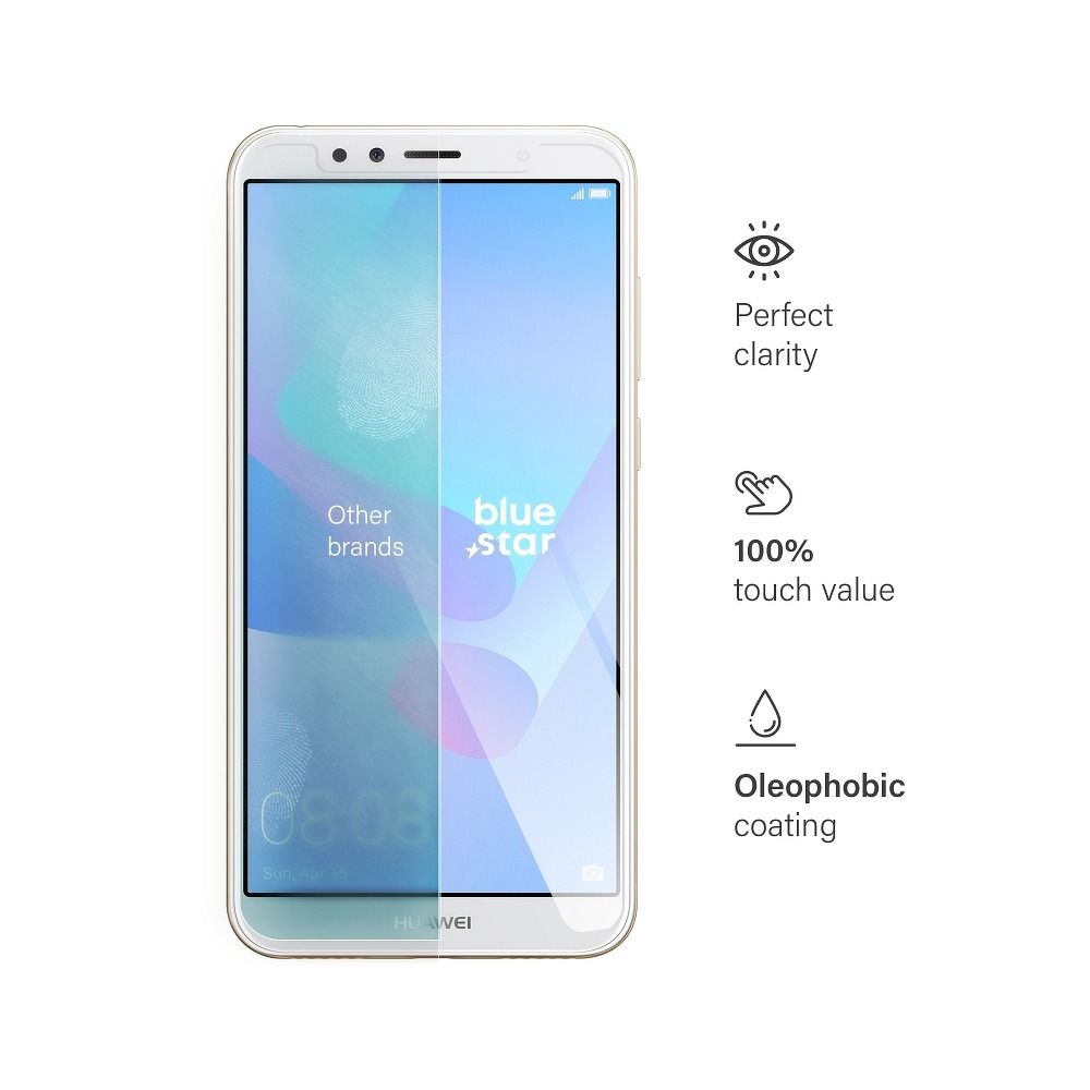 Tempered Glass Blue Star - HUAWEI Y6 2018