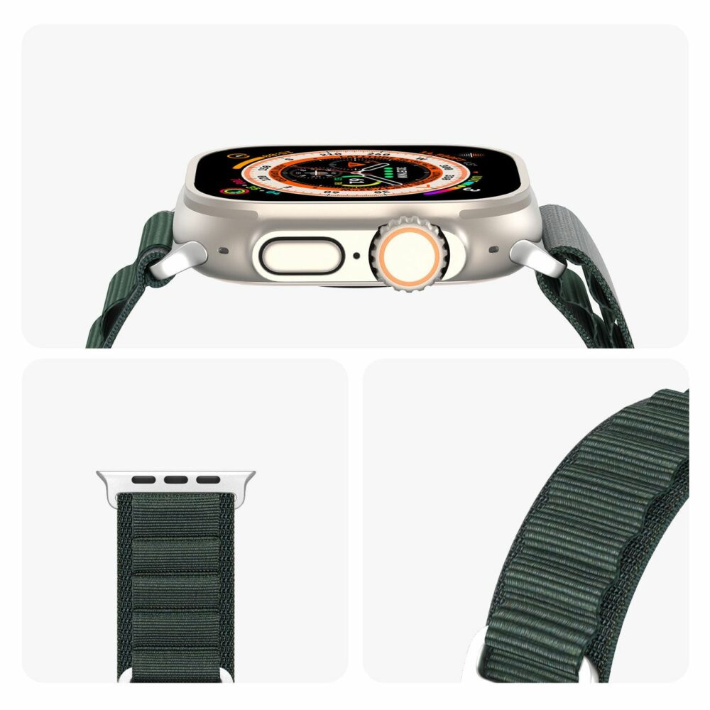 DUX DUCIS strap GS nylon for Apple Watch 42 / 44 / 45 / 49 mm green