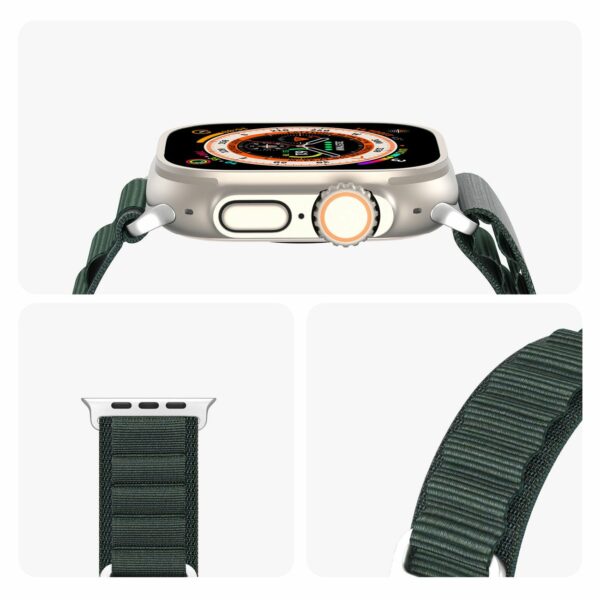 DUX DUCIS strap GS nylon for Apple Watch 42 / 44 / 45 / 49 mm green