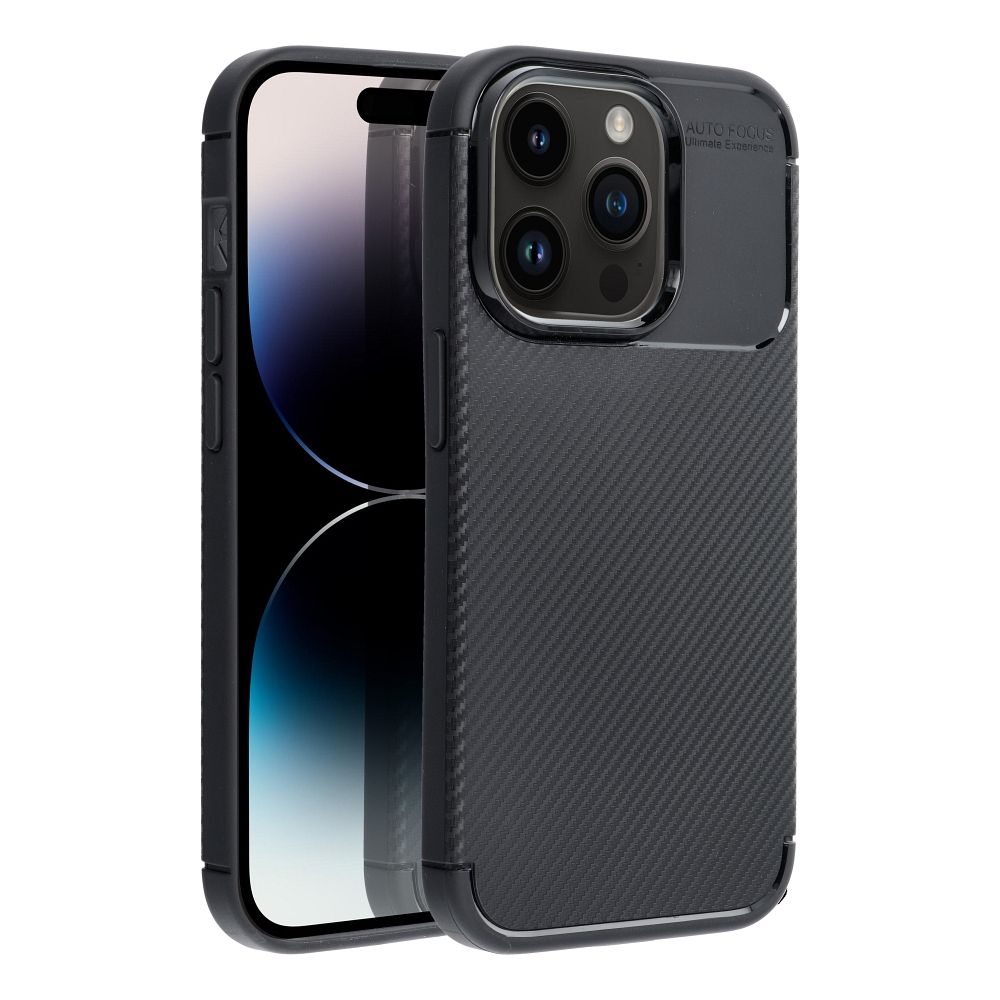 Case CARBON PREMIUM for IPHONE 16 Plus black