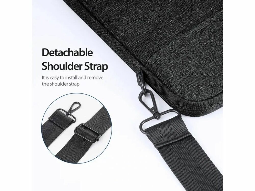 DUX DUCIS case LBJB for laptop 14-15,4" Shoulder Bag black