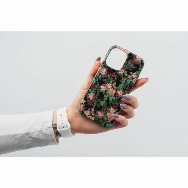FORCELL F-PROTECT Mirage, Military Drop-Tested case compatible with MagSafe for IPHONE 15 PRO MAX rose drama