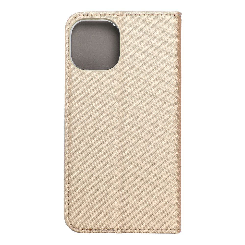 SMART CASE Book for IPHONE 15 gold