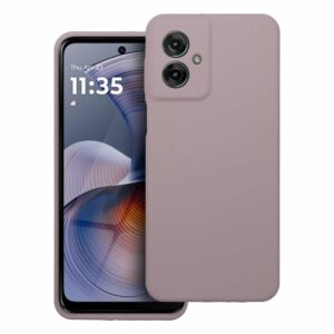 Case SILICONE 2mm for MOTOROLA G55 5G sand pink