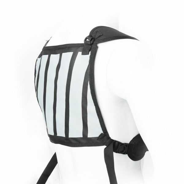 Sports bag on chest for mobile phone / keys ( 4,5" - 6,5" ) black