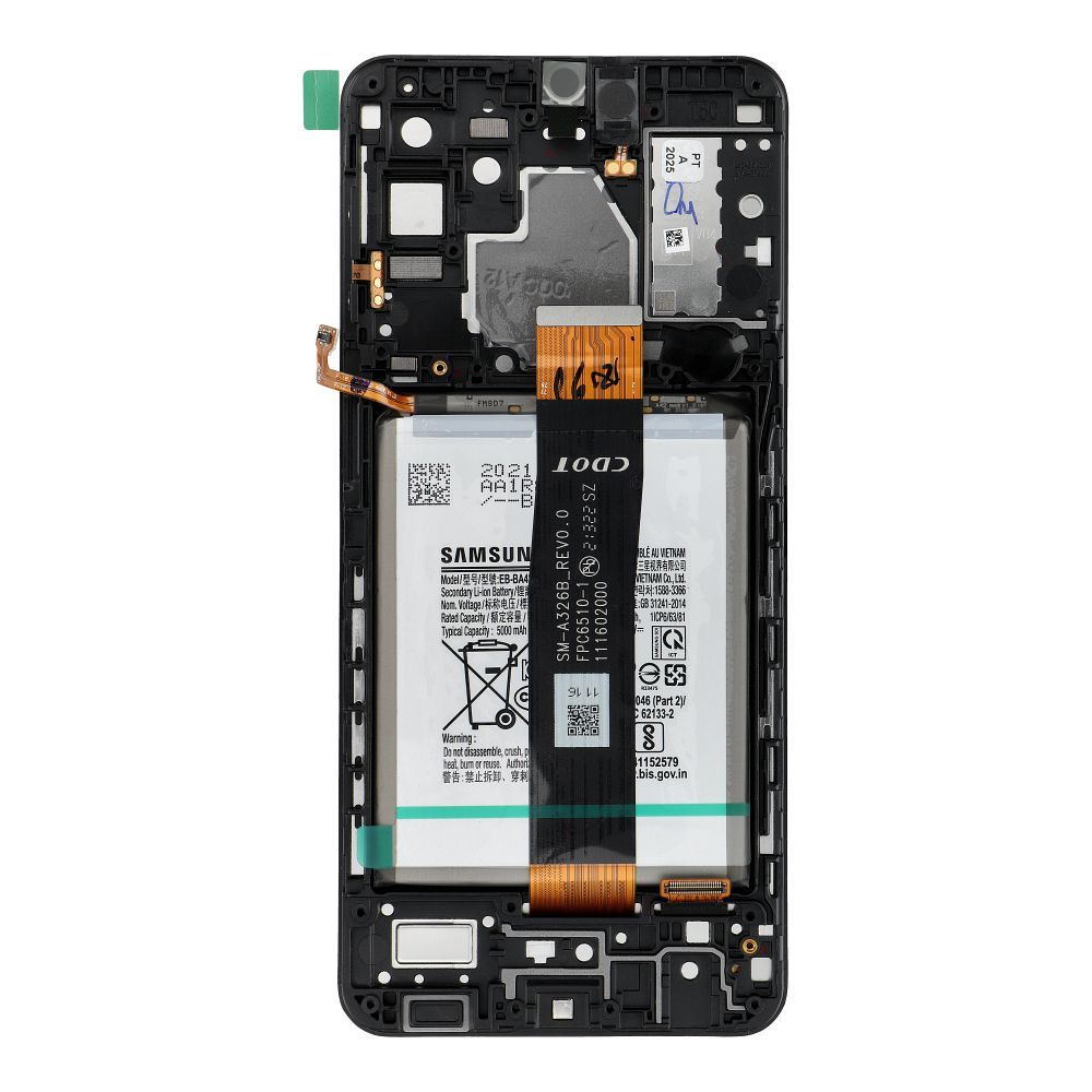 ServicePack LCD Display SAMSUNG A32 5G A326B GH82-25454A with battery