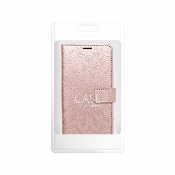 MEZZO Book case for XIAOMI Redmi Note 12 5G mandala rose gold