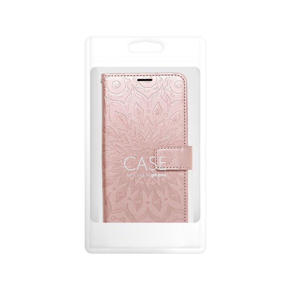 MEZZO Book case for XIAOMI Redmi Note 12 5G mandala rose gold