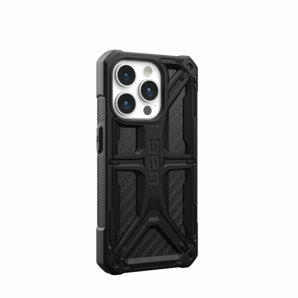 UAG Urban Armor Gear case MONARCH for IPHONE 15 Pro carbon fiber