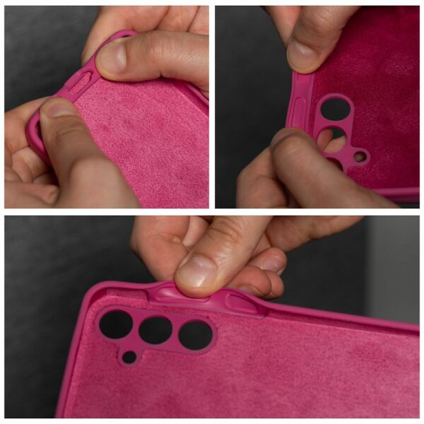 Case SILICONE 2mm for OPPO A40 pink
