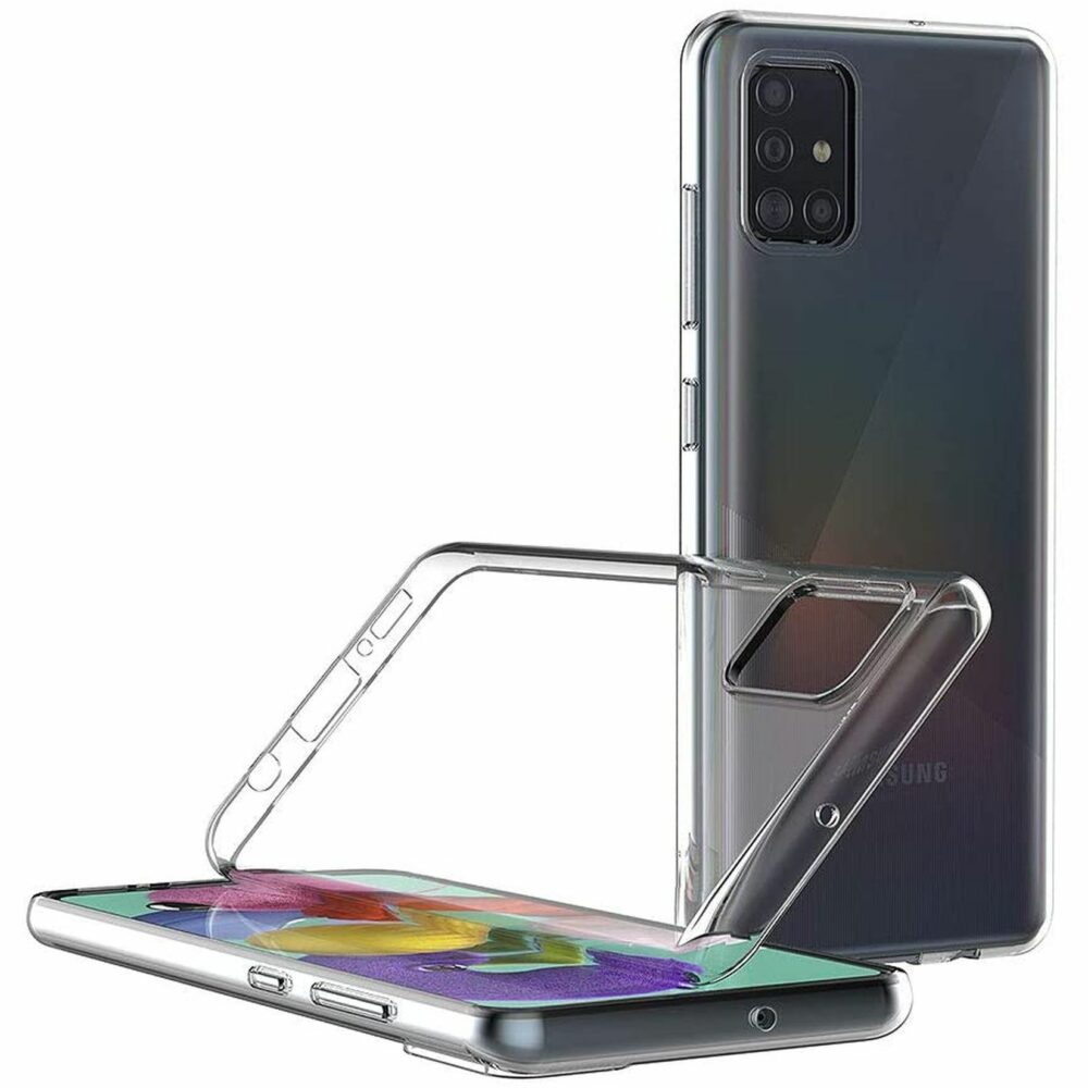 701ff5d1b39ced02570f66dee9af1a09 CLEAR case 2 mm BOX for SAMSUNG A51 transparent