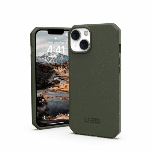 UAG Urban Armor Gear case BIODEGRADABLE OUTBACK for IPHONE 14 green
