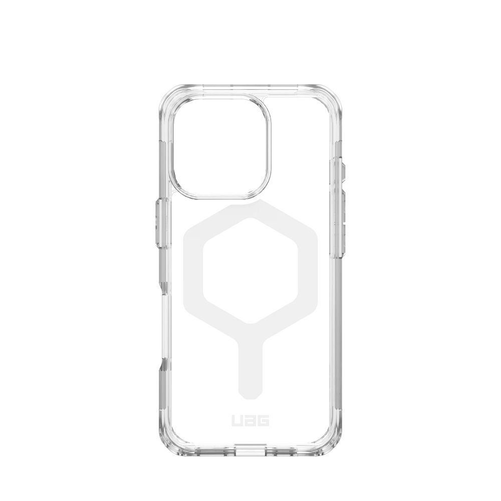 UAG Urban Armor Gear case PLYO compatible with MagSafe for IPHONE 16 Pro ice / white