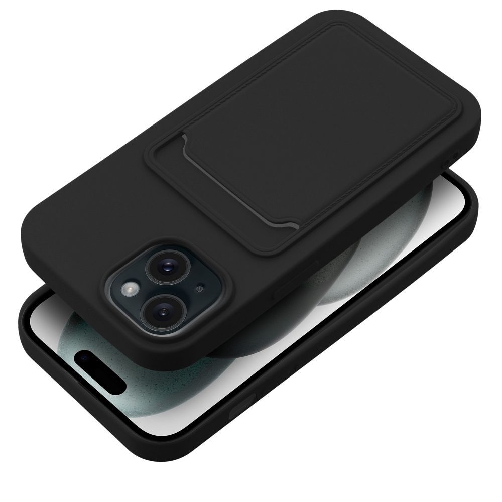 CARD case for IPHONE 15 black