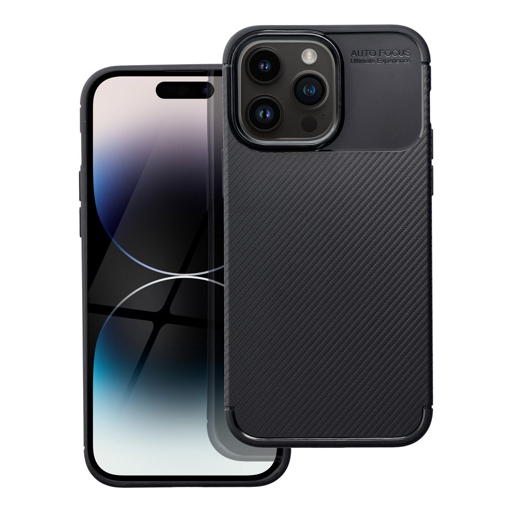 Case CARBON PREMIUM for IPHONE 14 Pro Max black