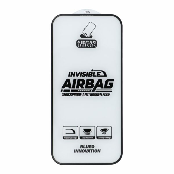 5D Mr. Monkey Glass - Apple iPhone 14 Pro black (Airbag Anti-broken)
