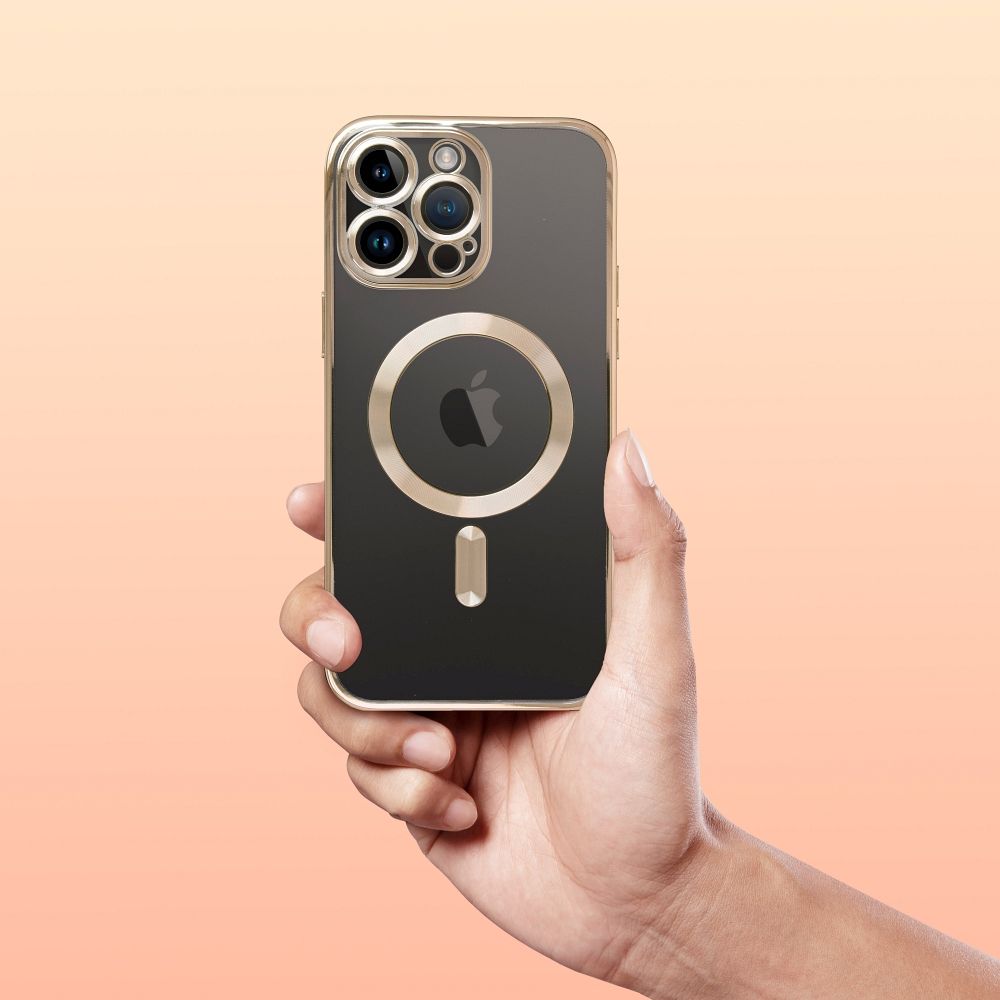 Θήκη Κινητού ELECTRO MAG COVER με MagSafe για iPhone 14 - Χρυσό