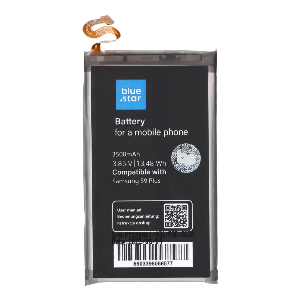 715a8bb52d07d402b71636d2d45c80d1 BLUE STAR PREMIUM battery for SAMSUNG S9 Plus 3500 mAh