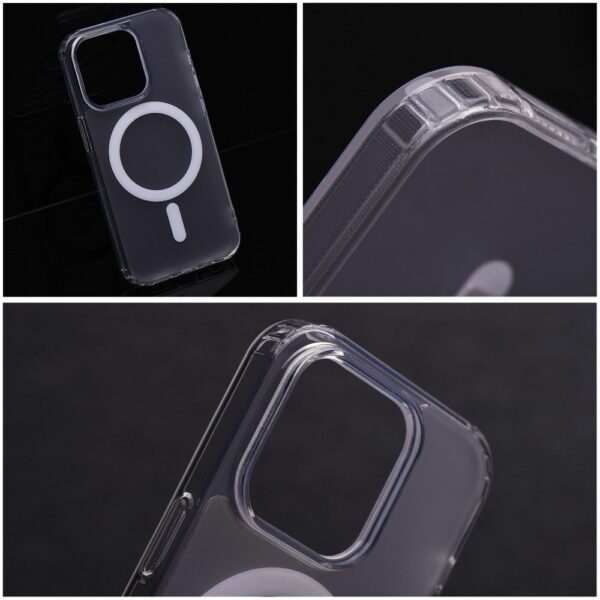 FROST MAG COVER case compatible with MagSafe for IPHONE 12 transparent