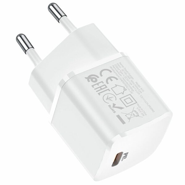 HOCO travel charger Type C PD 20W N10 white