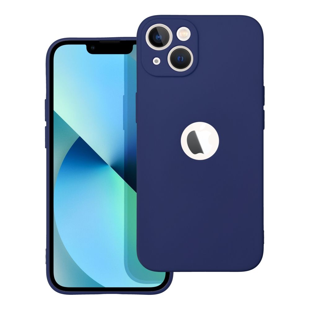 71ab24cca210db1e15b8ae92c17a2144 SOFT case for IPHONE 13 dark blue