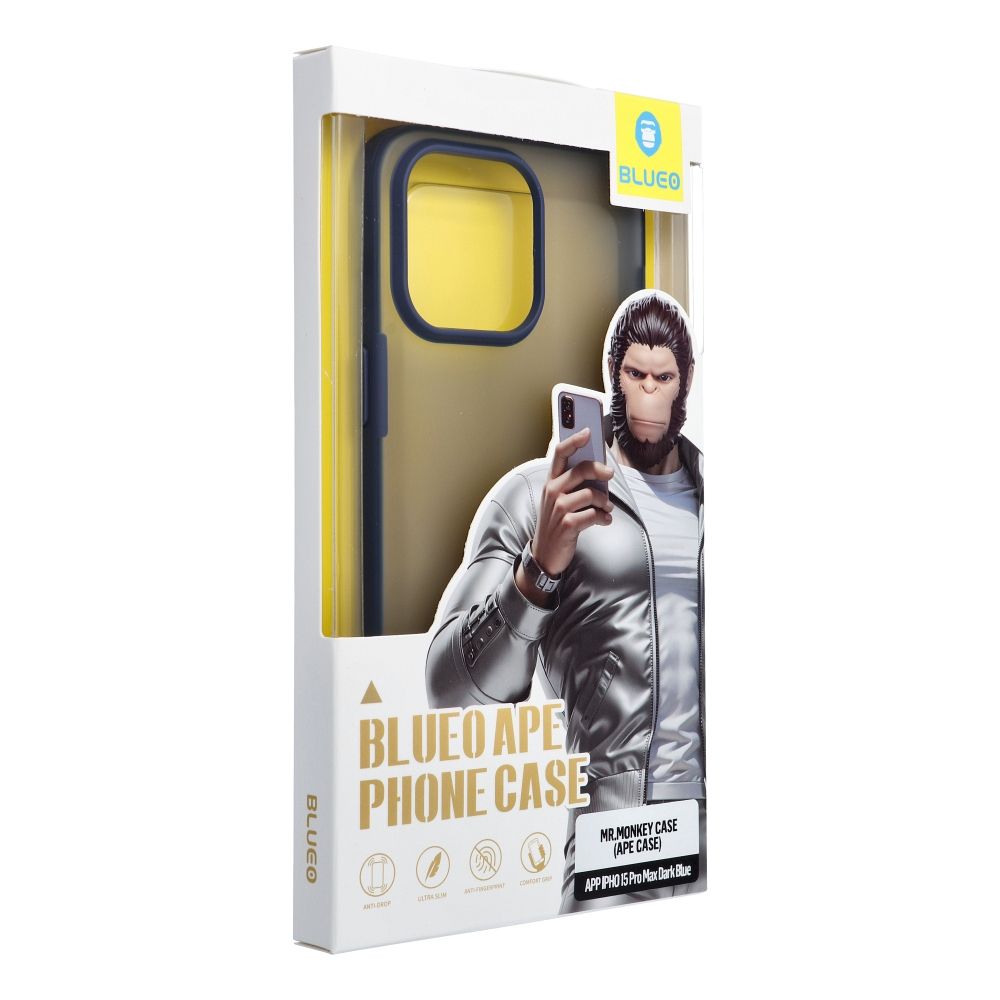 BLUEO APE Phone Case - Apple iPhone 15 Pro Max blue