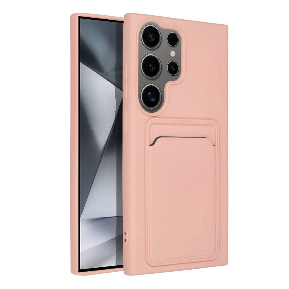 CARD case for SAMSUNG S24 Ultra pink