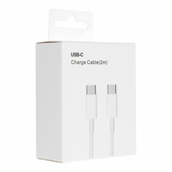Cable Type C to Type C PD QC3.0 3A 30W HD26 BOX 2 m white