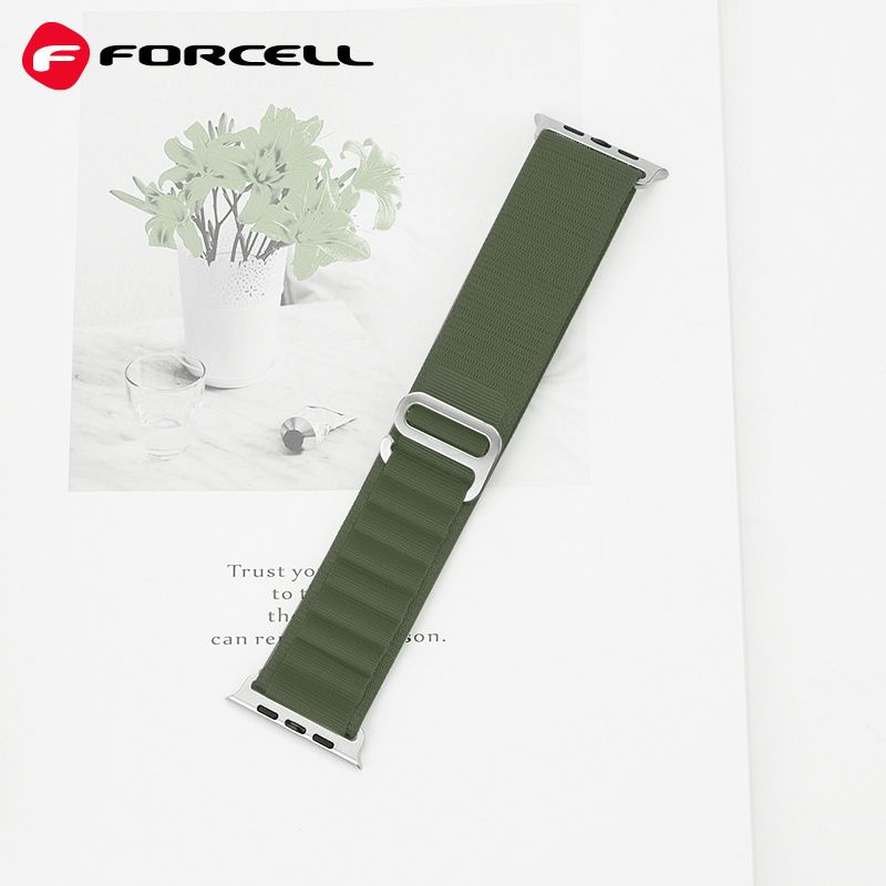 FORCELL F-DESIGN FA13 strap for APPLE Watch 38 / 40 / 41 mm green