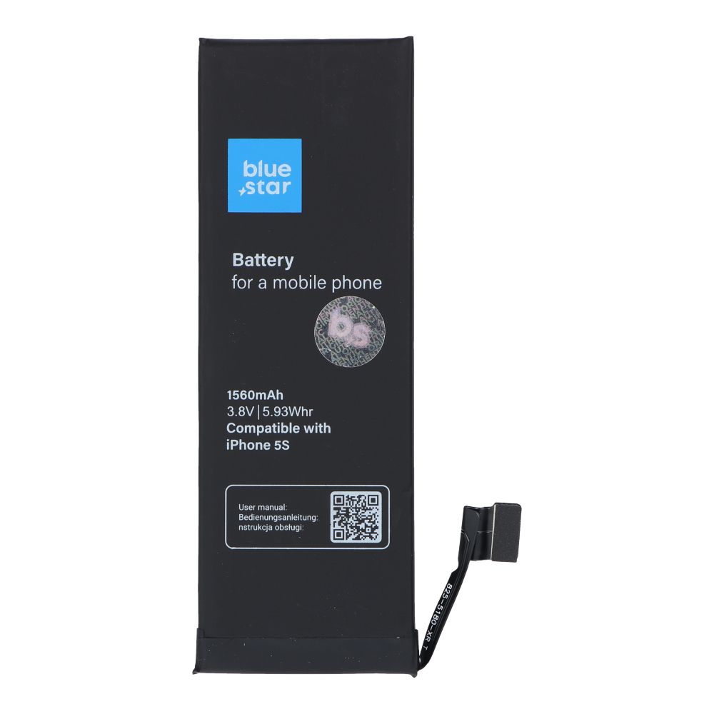 73d89c0e01539c8e073cca0bcaa5971a BLUE STAR HQ battery for IPHONE 5S 1560 mAh