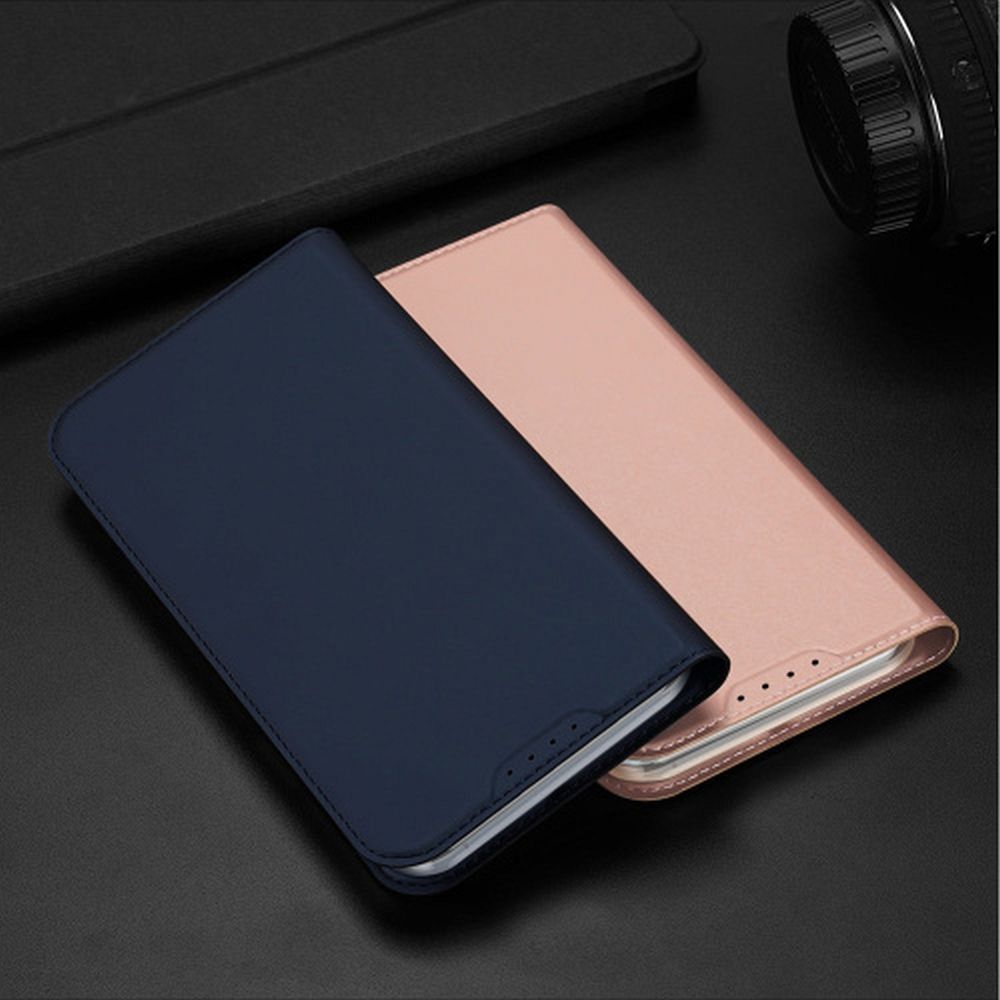 DUX DUCIS wallet case SKIN PRO for IPHONE 15 Plus blue