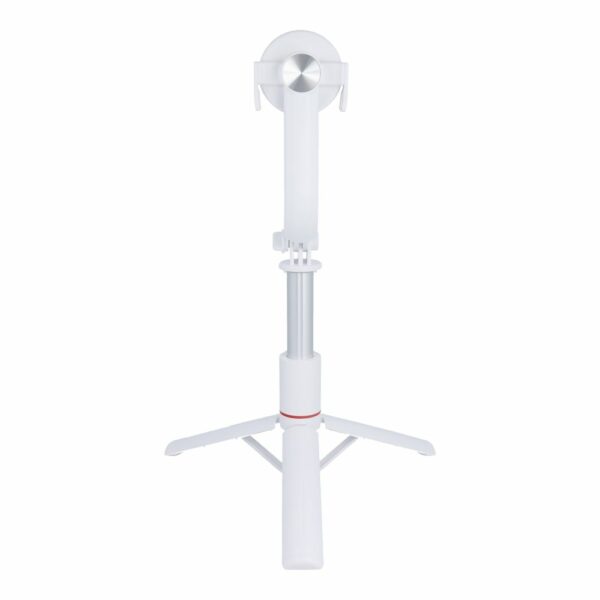 Selfie stick with wireless remote control tripod compatible with MagSafe SSTR-C09 white