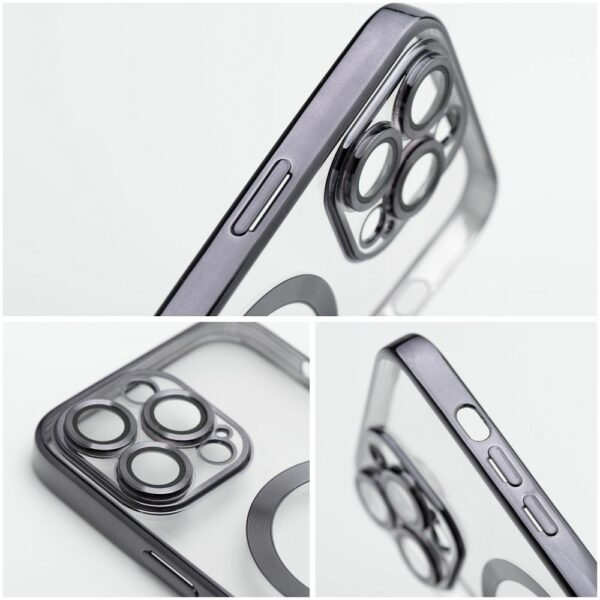 ELECTRO MAG COVER case compatible with MagSafe for SAMSUNG A56 black