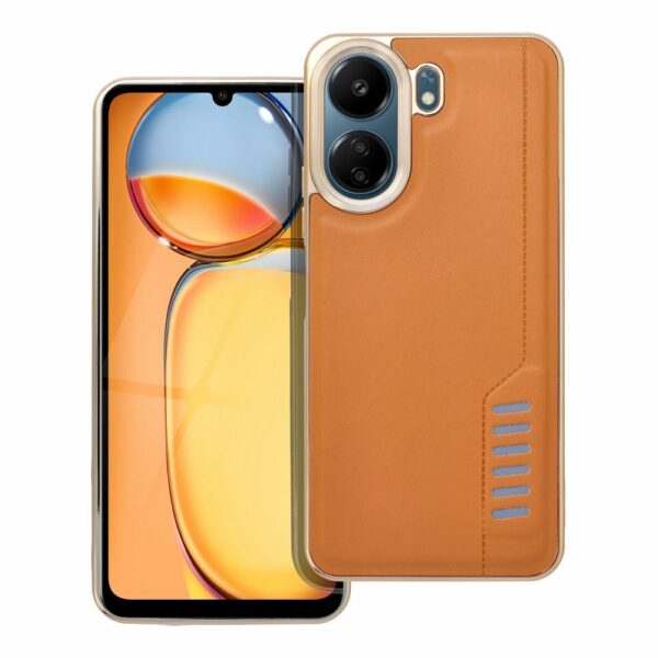 MILANO Case for Xiaomi Redmi 13C / POCO C65 brown