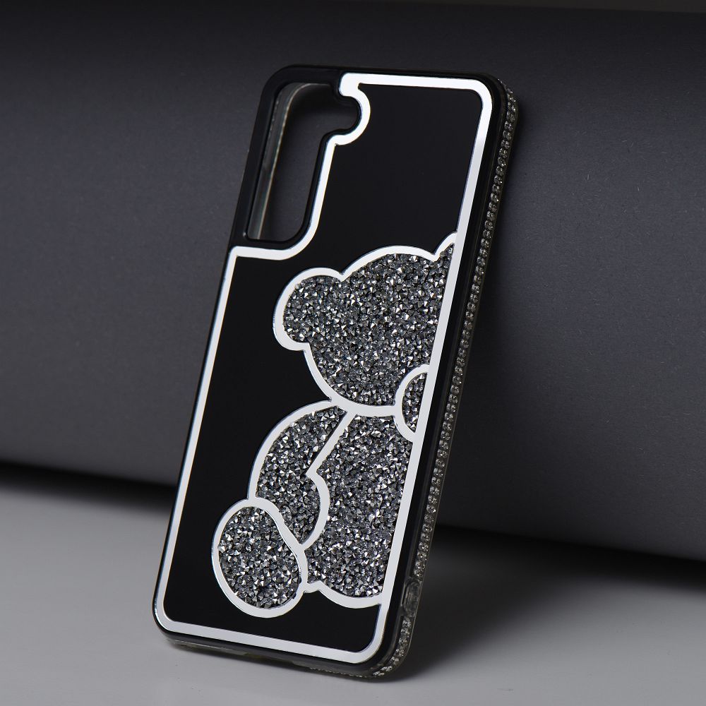 TEDDY BEAR Case for SAMSUNG A55 5G silver