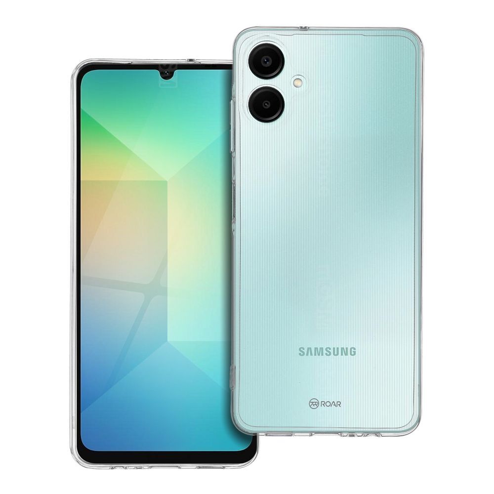 754d969a114d15e5550ba087541d3d75 ROAR case JELLY for SAMSUNG A06 transparent