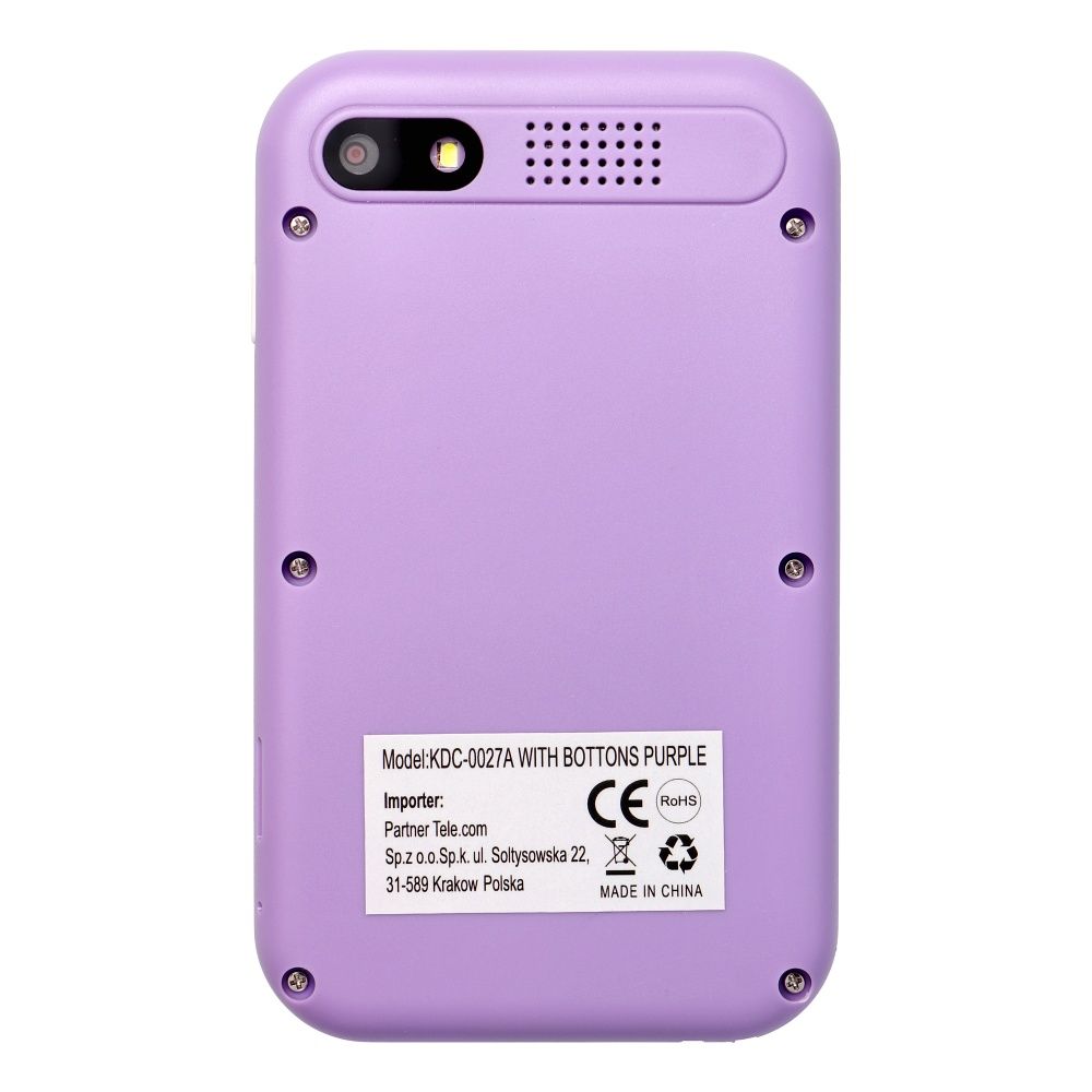 755d3cc56417fdb5103f34288ca45e57 Gaming phone for kids with IPS display 2,4" with buttons KDC-0027A purple
