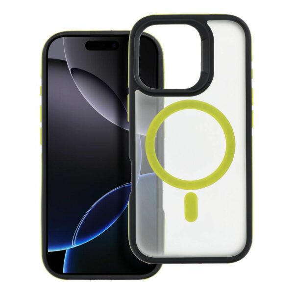 Case NEO for IPHONE 16 Pro compatible with MagSafe yellow