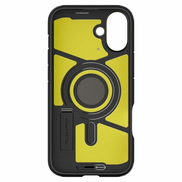SPIGEN case TOUGH ARMOR MAG compatible with MagSafe for IPHONE 16 gunmetal