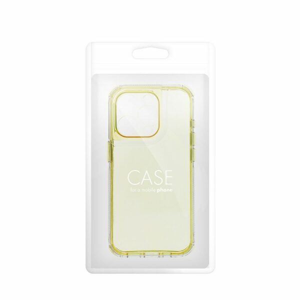 MATRIX CLEAR Case for IPHONE 15 Pro Max yellow