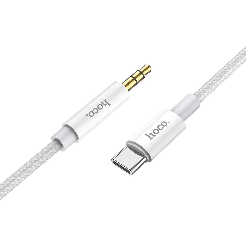 HOCO cable AUX Jack 3,5 mm to Type C UPA19 1 m silver