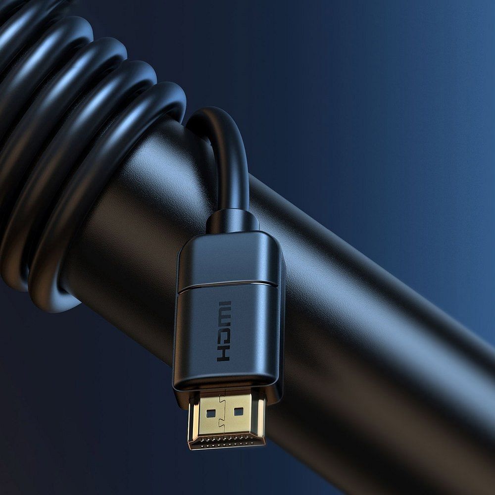 762a3cda108d36e87c3aef39e36901cd BASEUS cable HDMI to HDMI 4K 60Hz 2.0 HD CAKGQ-E01 8 m black