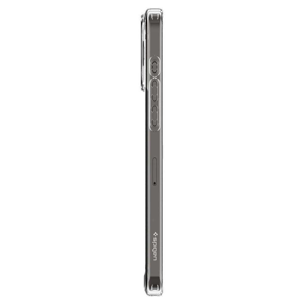 SPIGEN case ULTRA HYBRID for IPHONE 15 Pro frost clear