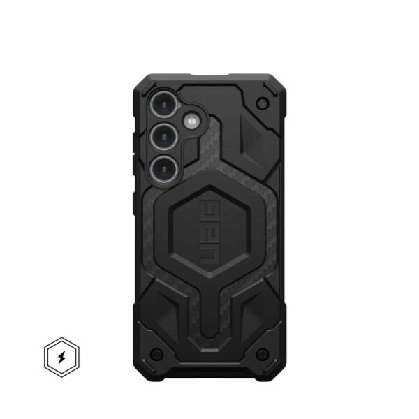 UAG Urban Armor Gear case MONARCH PRO with built-in magnet for SAMSUNG S24 5G carbon fiber