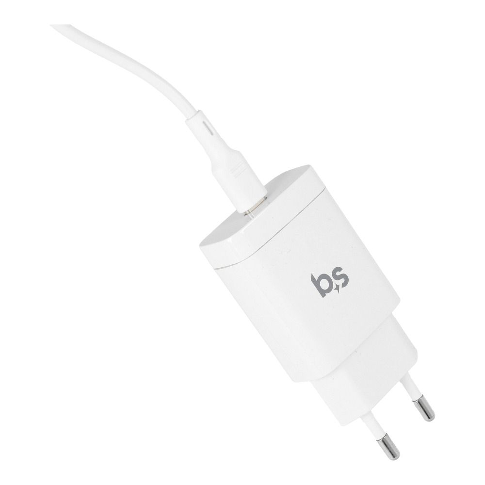 76b13ccff0d0bf52f197999cba5a4501 BLUE STAR travel charger Type C + cable Type C to Lightning PD QC4.0 3A 18W TFK-TC-1099C white