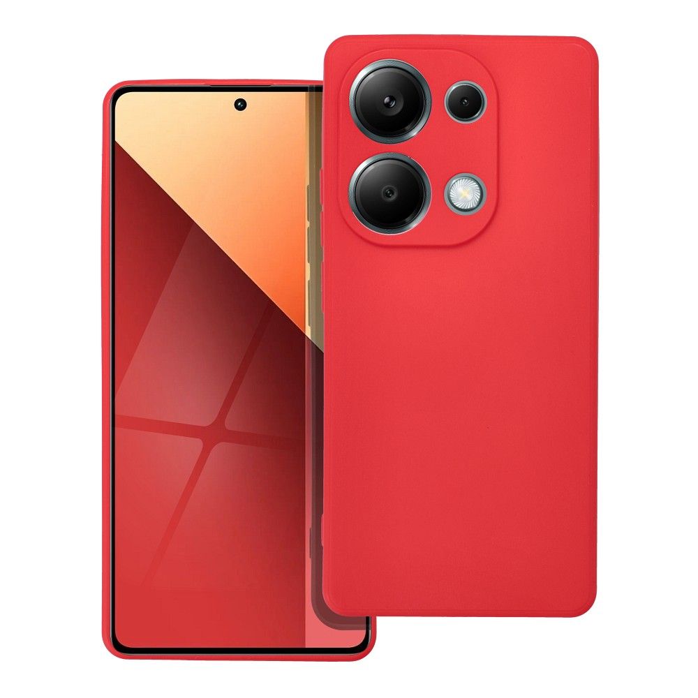 76b41dab7f27380071a11d0332867e35 SOFT case for XIAOMI Redmi Note 13 Pro 4G red