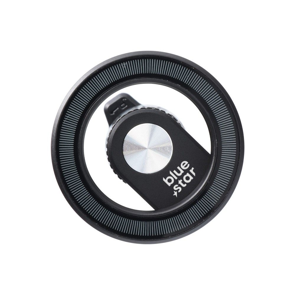 BLUE STAR magnetic car holder for air vent compatible with MagSafe MAG TWIST black