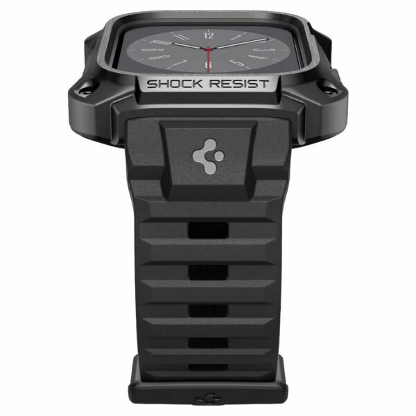 SPIGEN case TOUGH ARMOR ”PRO” for APPLE Watch 7 / 8 / 9 (45 mm) metal black