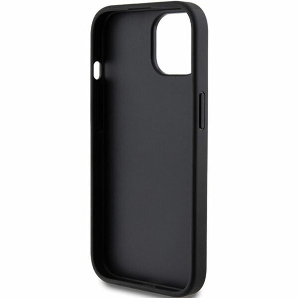 GUESS case for IPHONE 15 GUHCP15SHG4SGK (Fixed Glitter Big 4G) black