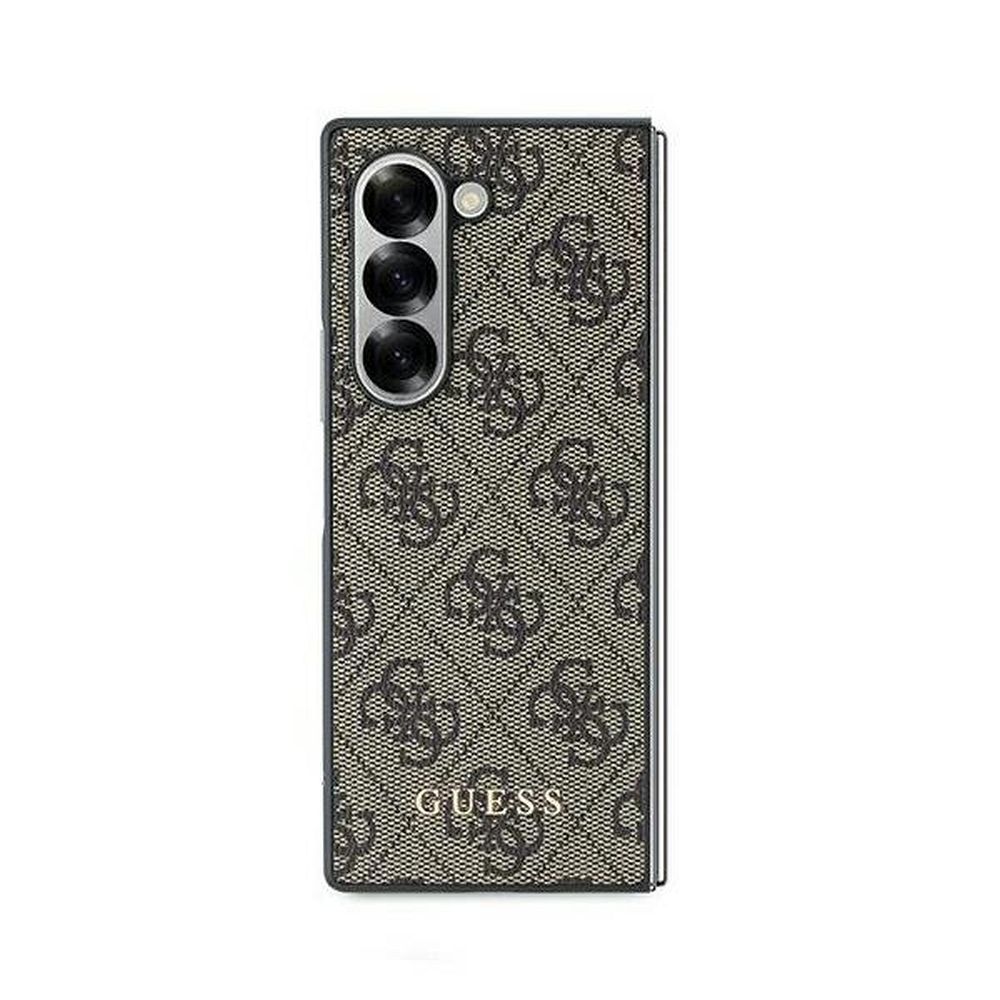 GUESS case for SAMSUNG Z Fold 6 GUHCZFD6GF4GBR (HC PU 4G Charm) brown